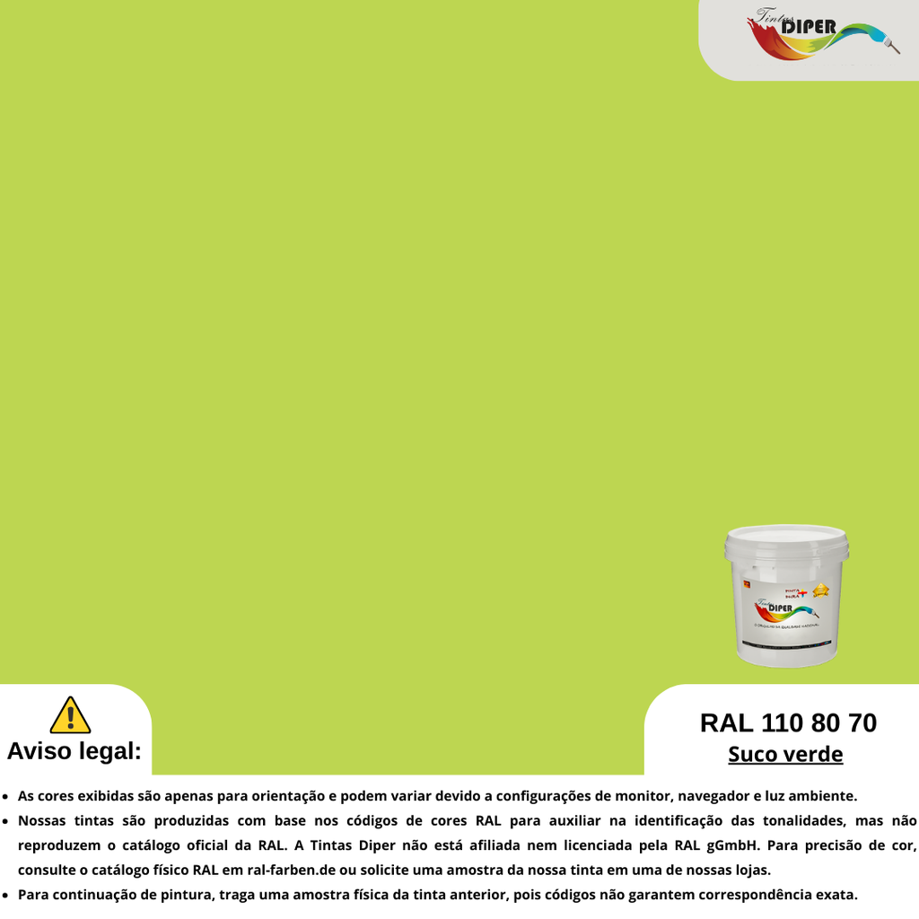 RAL 110 80 70(DD)Suco verde