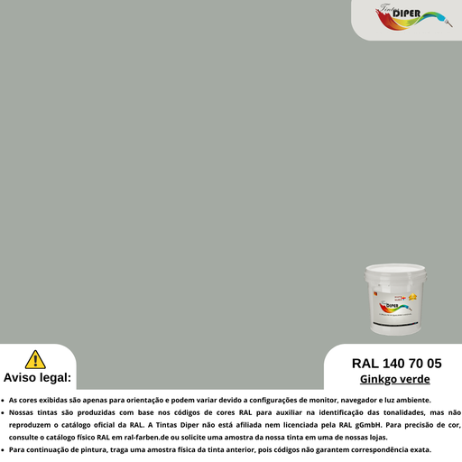 RAL 140 70 05(D)Ginkgo verde