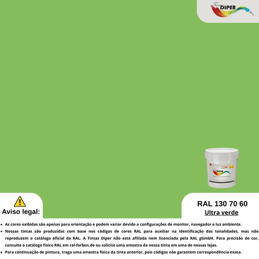 RAL 130 70 60(D)Ultra verde