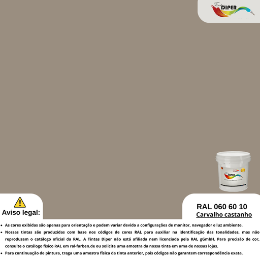 RAL 060 60 10(DD)Carvalho marrom
