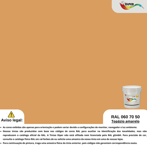 RAL 060 70 50(D)Topázio amarelo