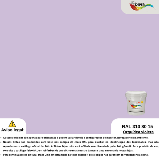 RAL 310 80 15(T)Violeta orquídea