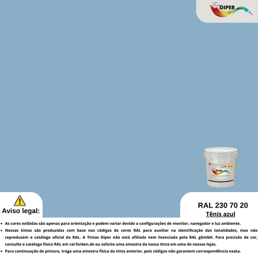 RAL 230 70 20(D)Tênis azul