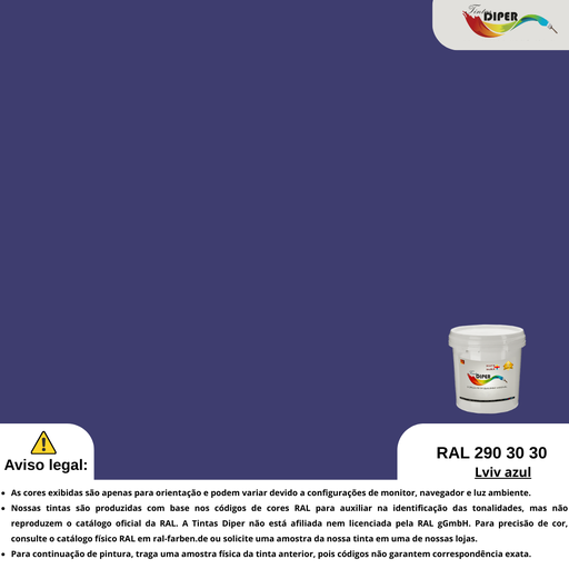 RAL 290 30 30(DD)Lviv azul