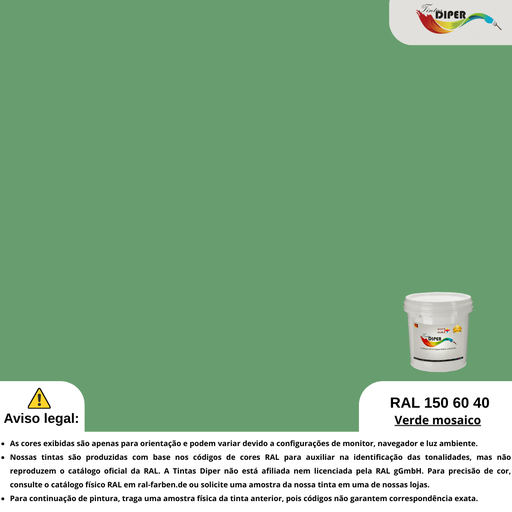 RAL 150 60 40(D)Mosaico verde